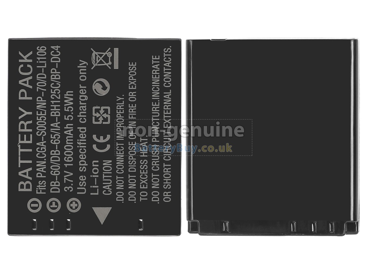 replacement battery for Ricoh CAPLIO G600