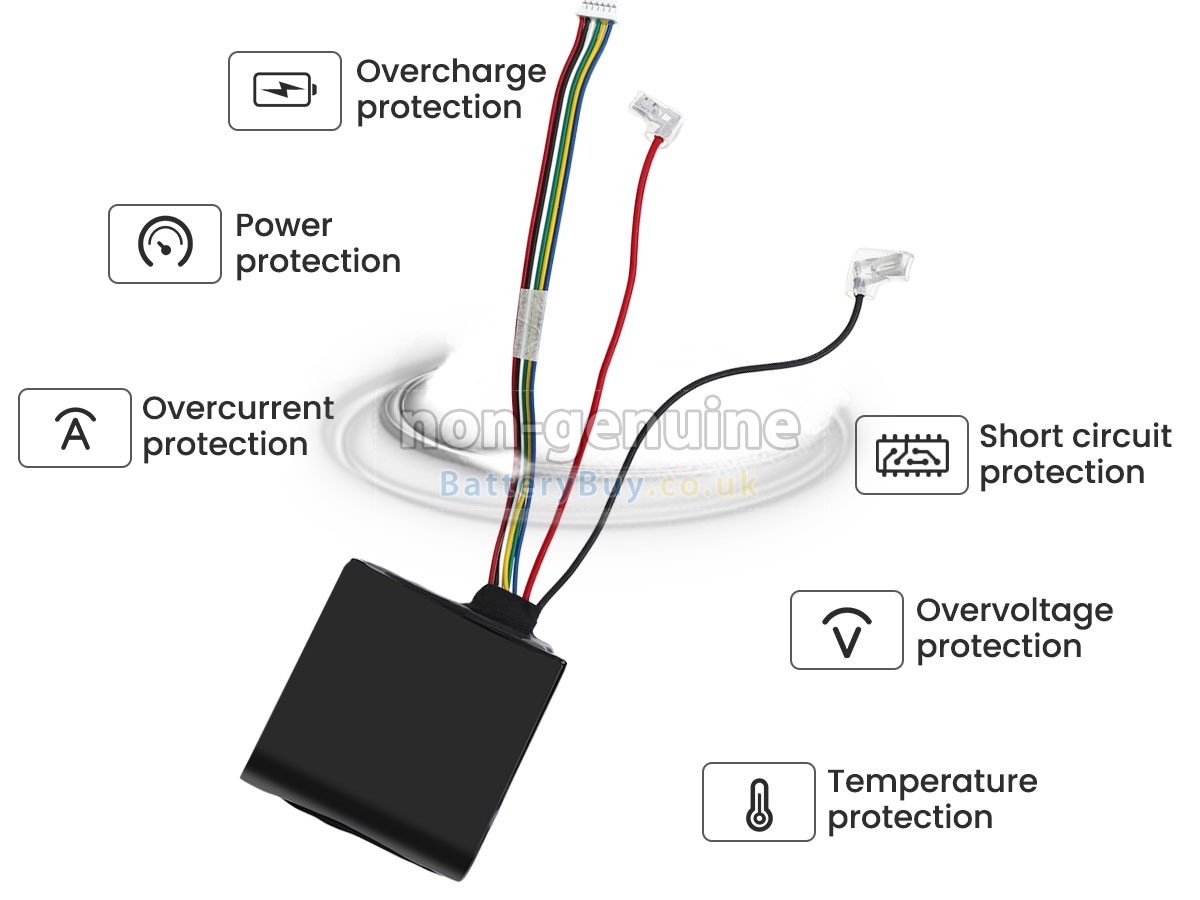 replacement battery for Roborock DYAD PRO COMBO