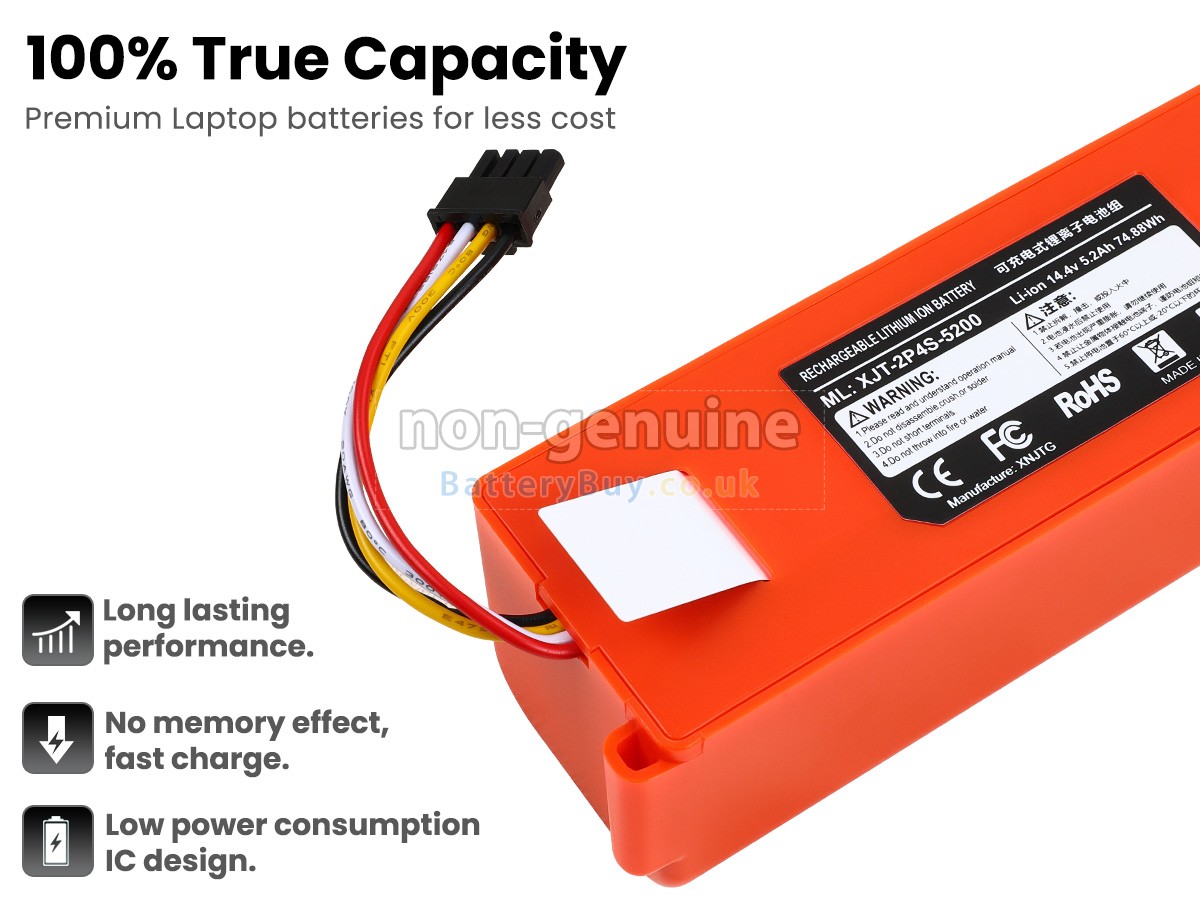 Replacement Battery for Roborock S7 MAXV PLUS