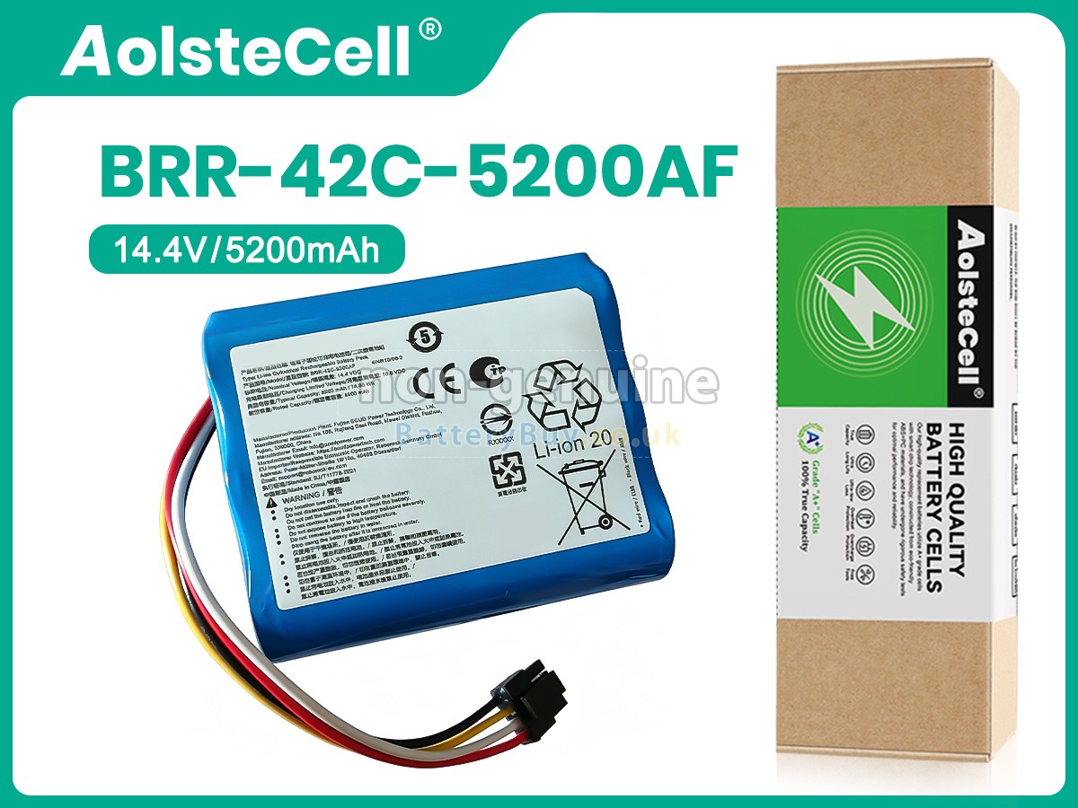 Replacement Battery for Roborock BRR-42C-5200AF