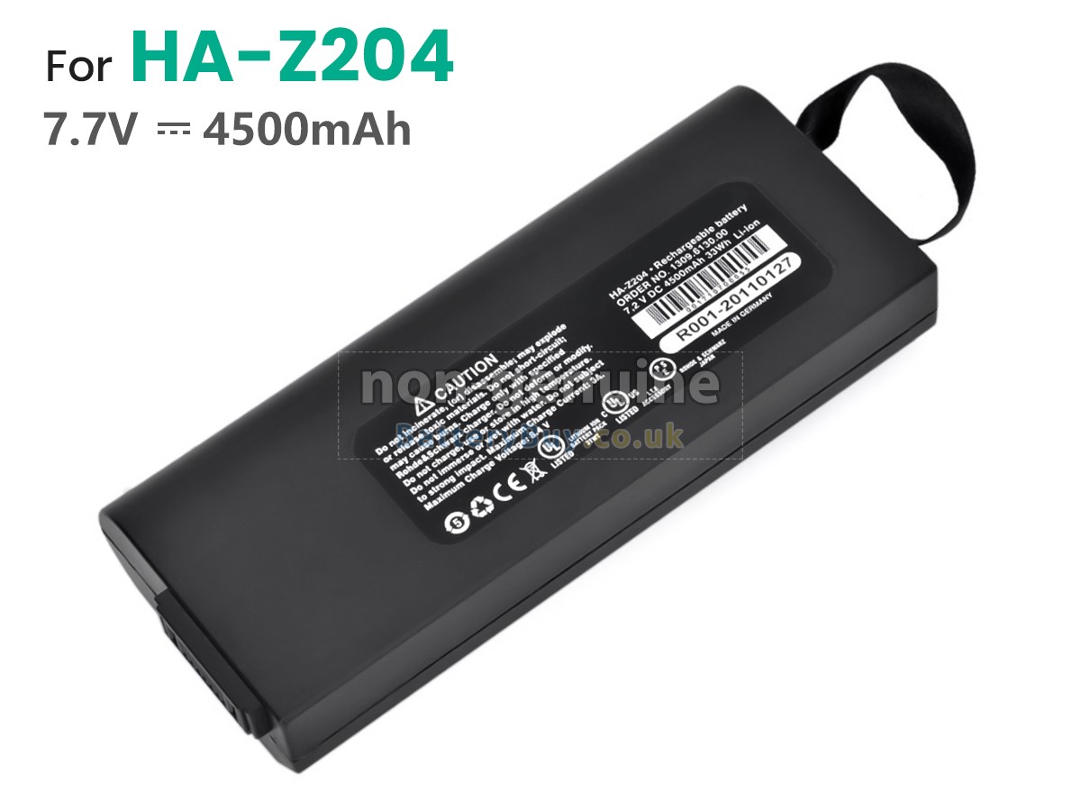replacement battery for Rohde Schwarz 1309.6130.00