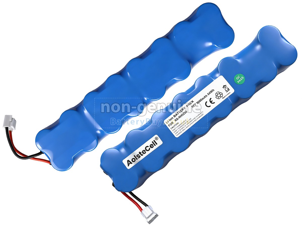 replacement battery for Rowenta RS-RH5233
