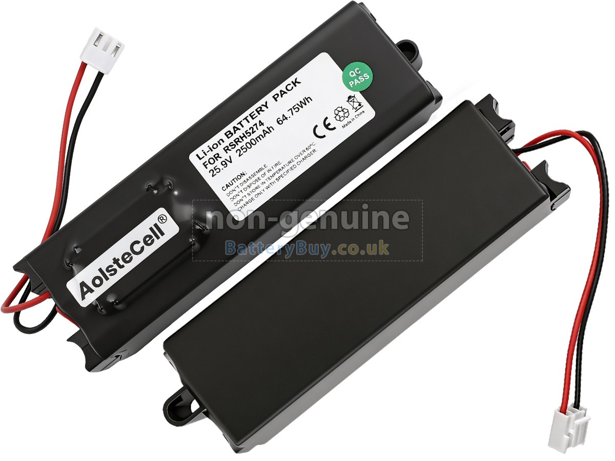 replacement battery for Rowenta RH8872
