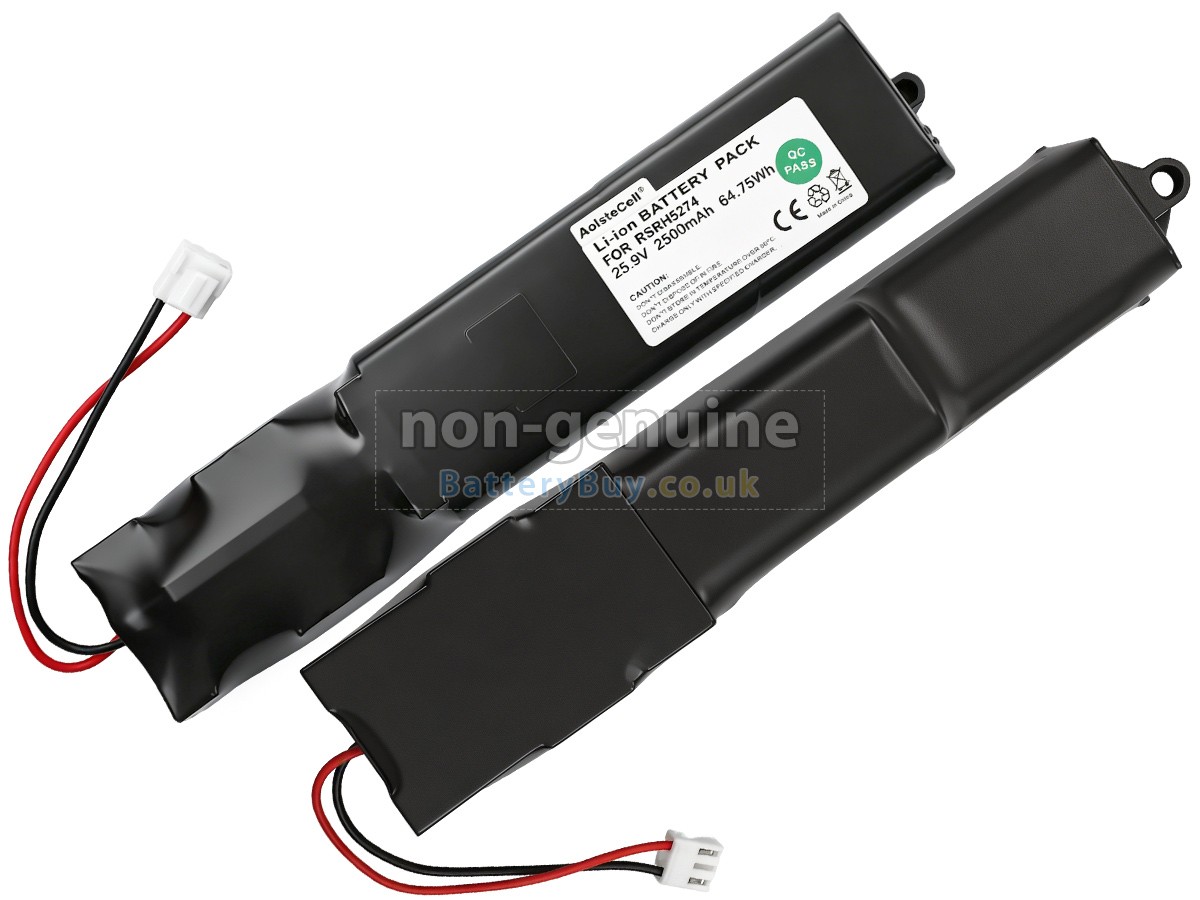 replacement battery for Rowenta TY8871RO/2D2