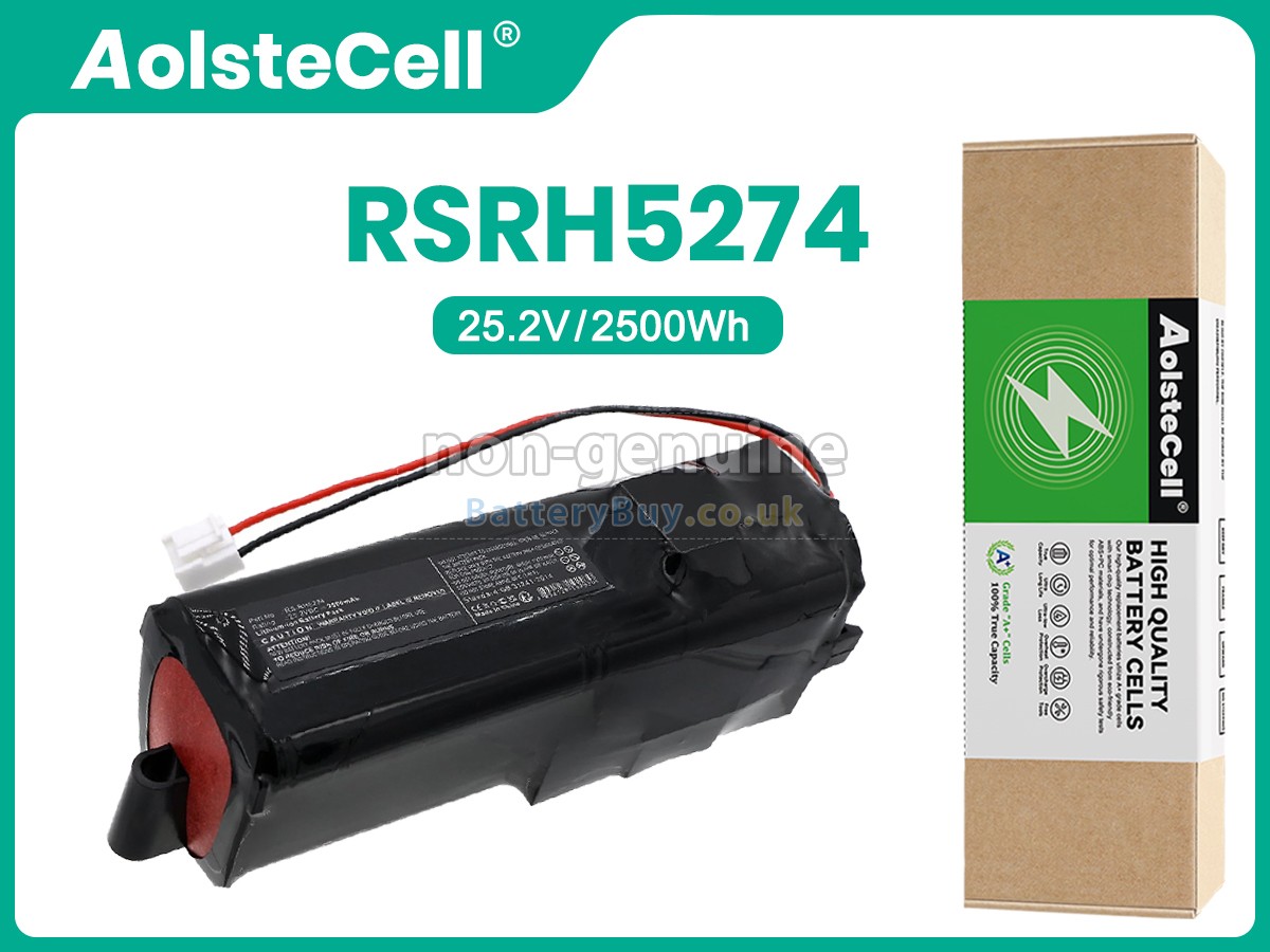 replacement battery for Rowenta RH8870WO2D0