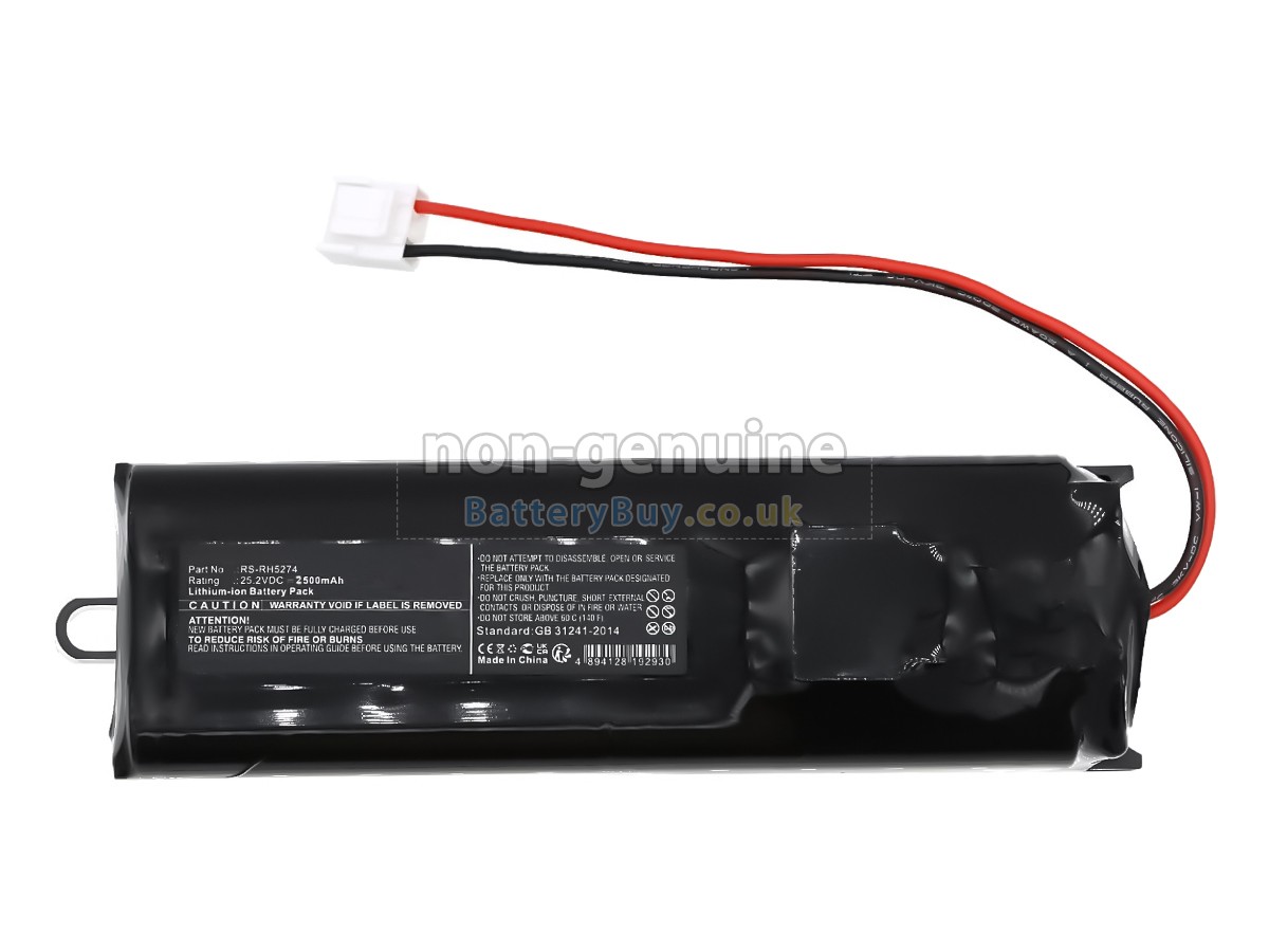 replacement battery for Rowenta RH8870WO2D0