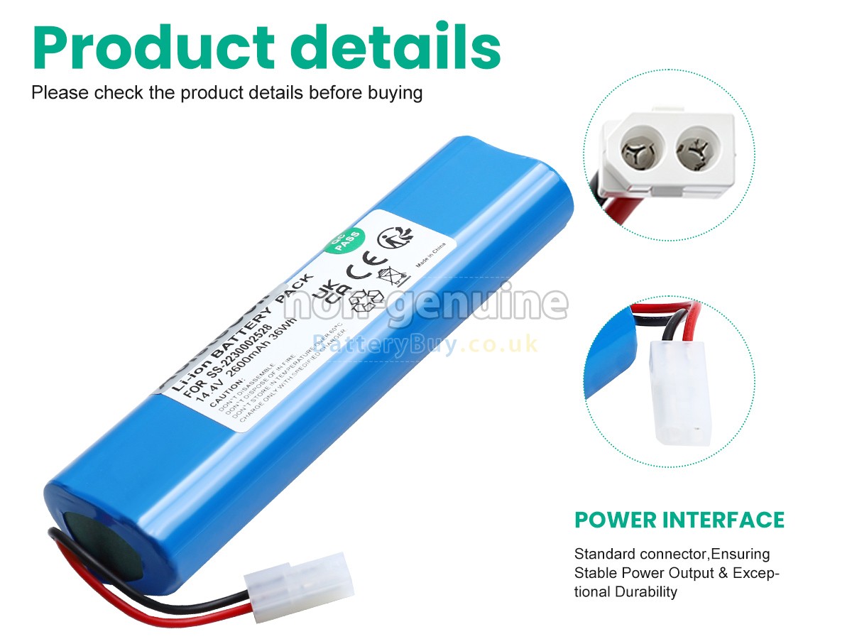 Replacement Battery for Rowenta SS-2230002529