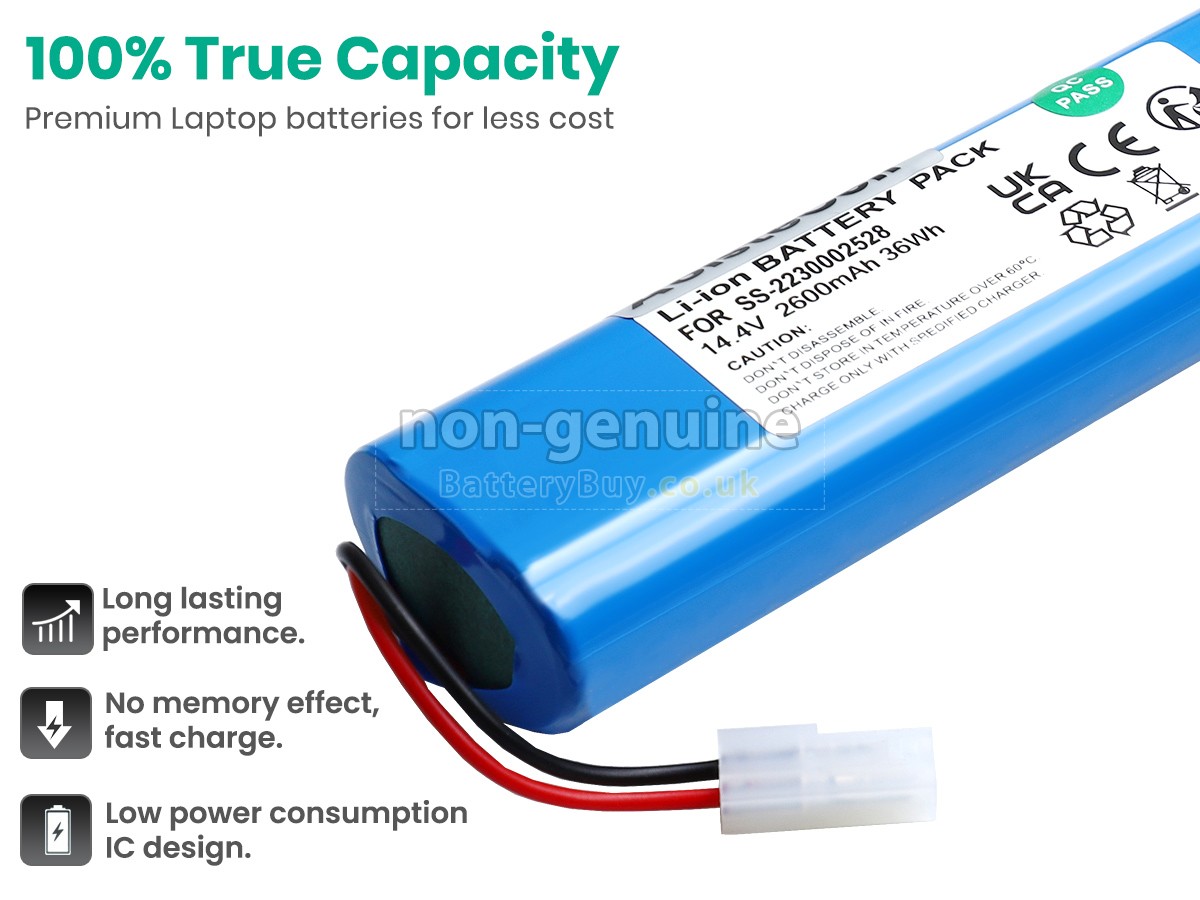 Replacement Battery for Rowenta SS-2230002529