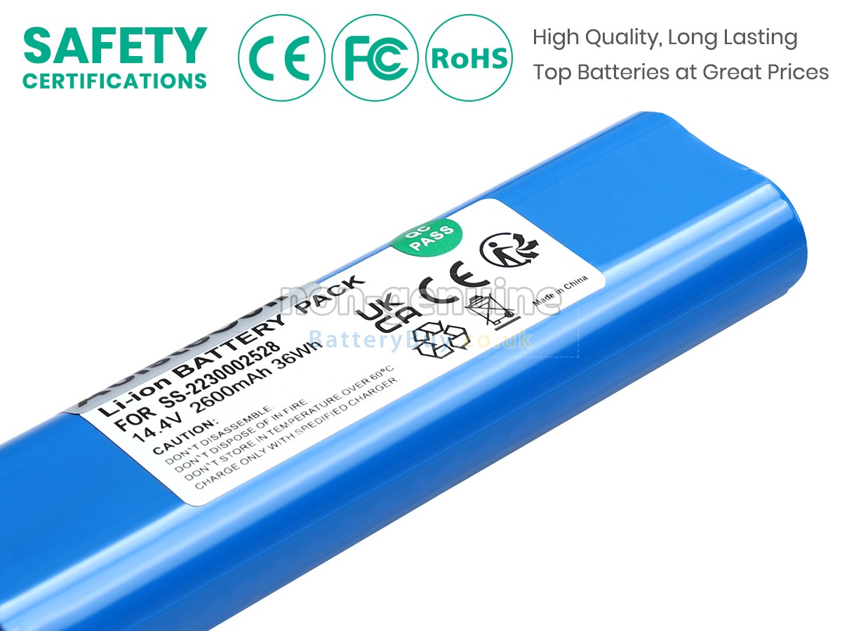 Replacement Battery for Rowenta SS-2230002529