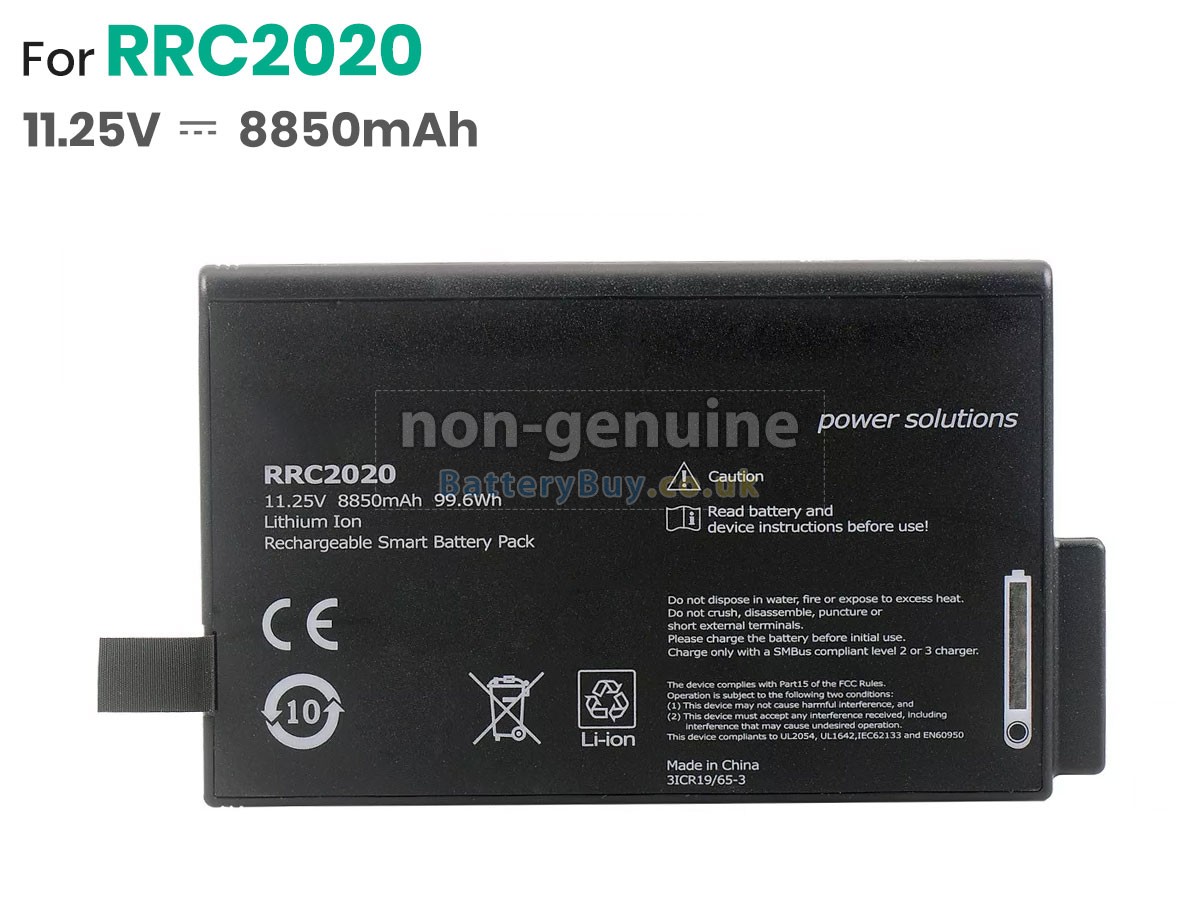 replacement battery for RRC RRC2020