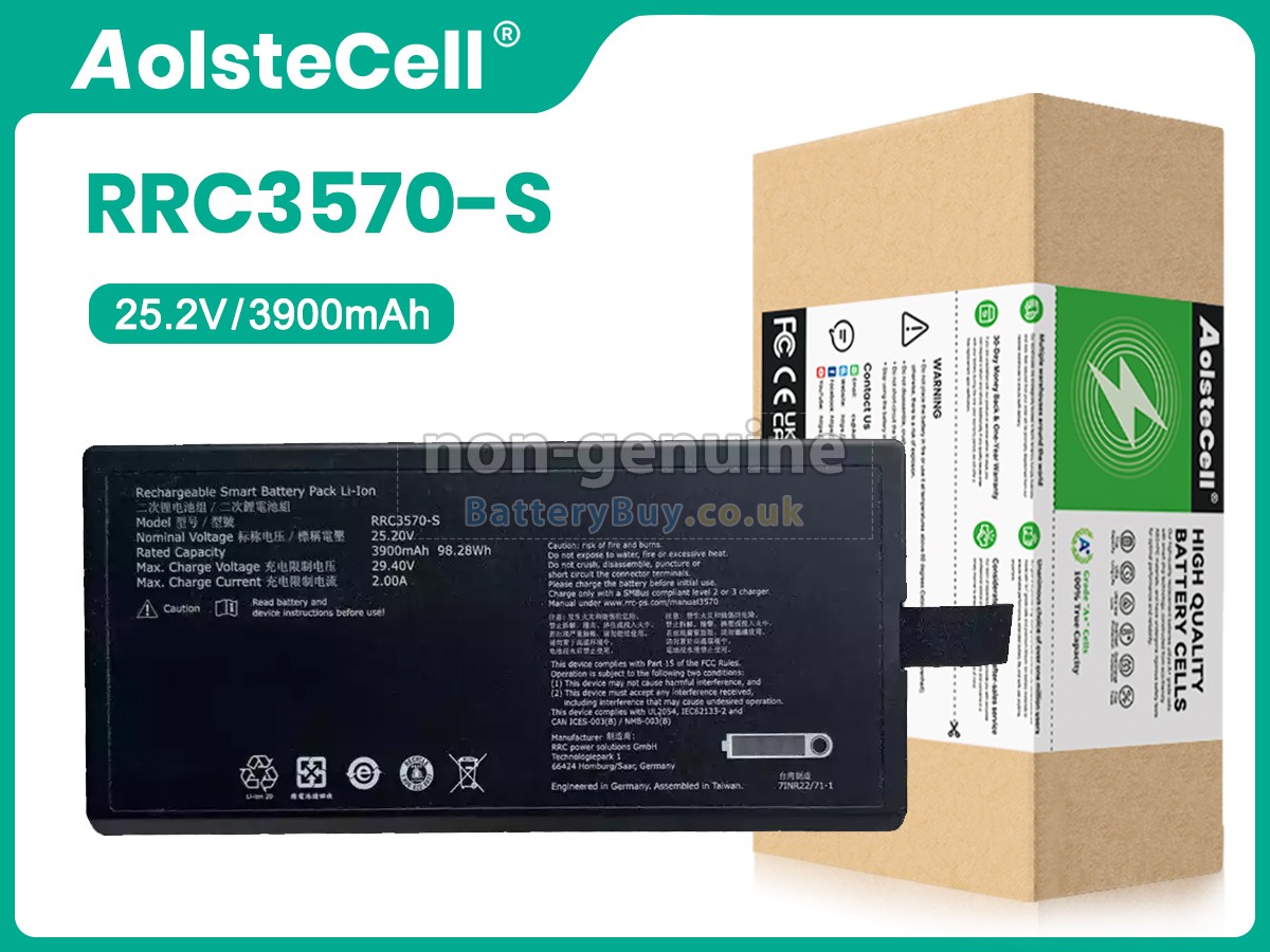 replacement battery for RRC RRC3570-S