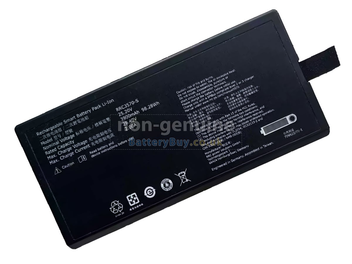 replacement battery for RRC RRC3570-S