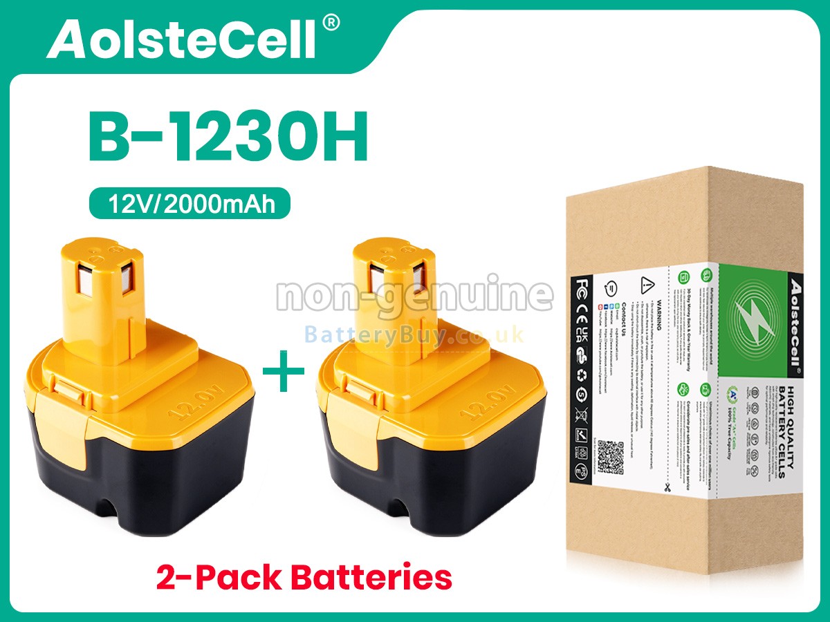 Replacement Battery for Ryobi 12V B-1230H