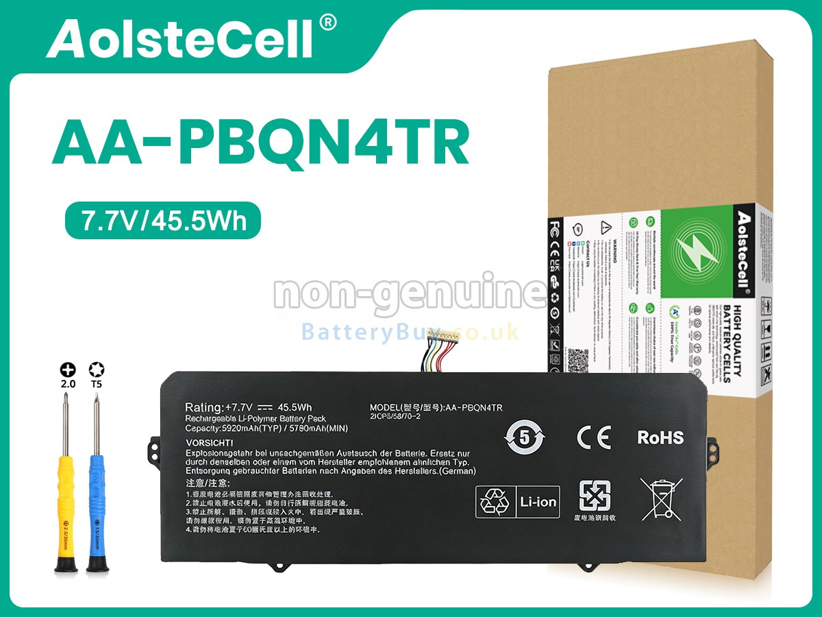 Replacement Battery for Samsung Chromebook 2 XE530QDA-KA2US
