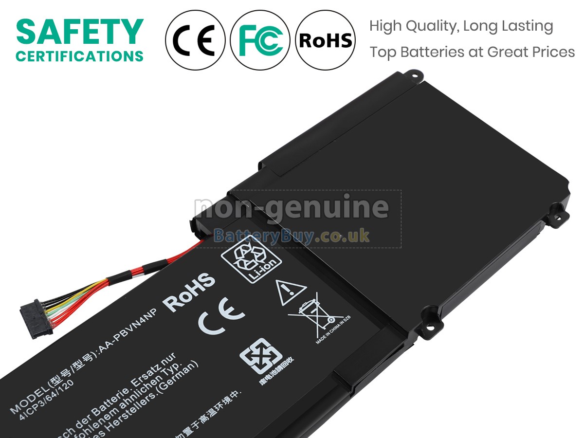 replacement battery for Samsung NP670Z5E-X01ZA