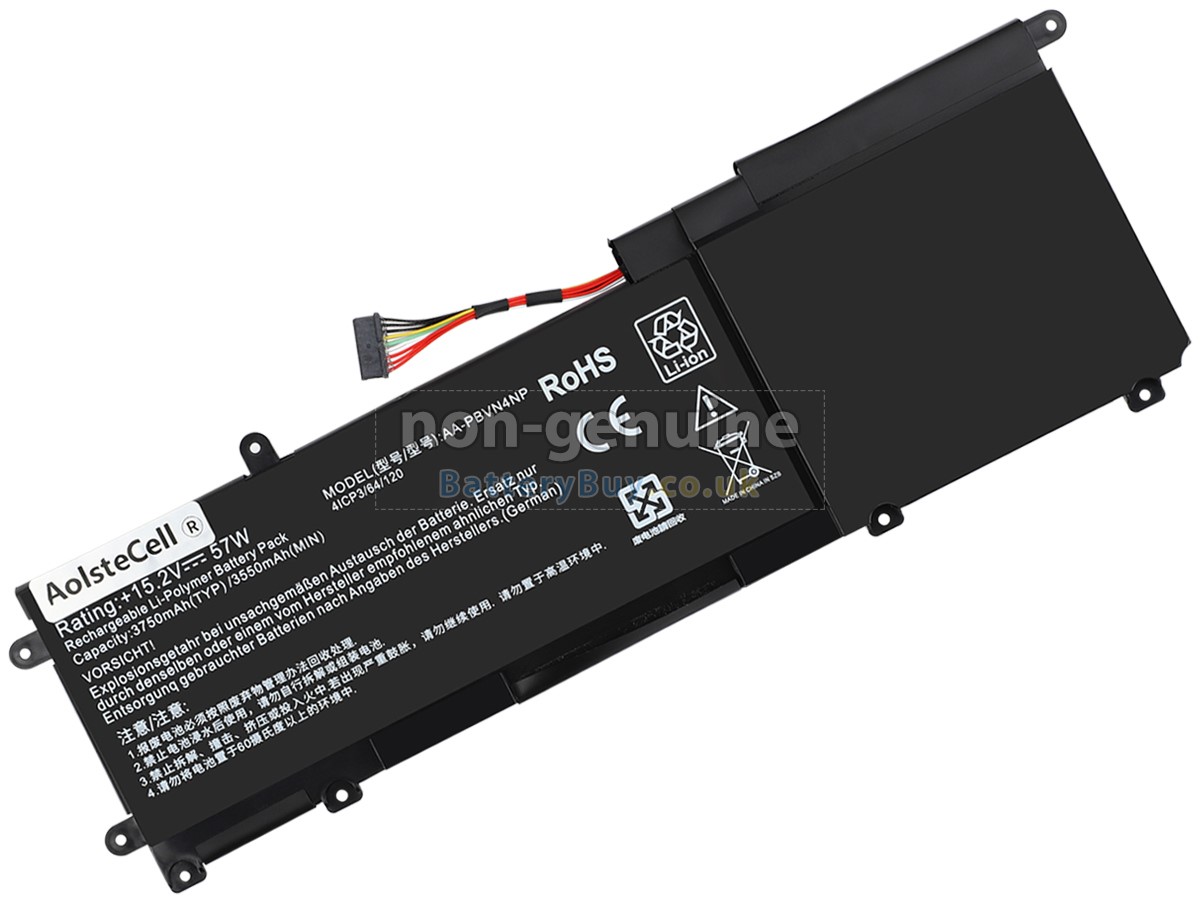 replacement battery for Samsung NP670Z5E-X01ZA