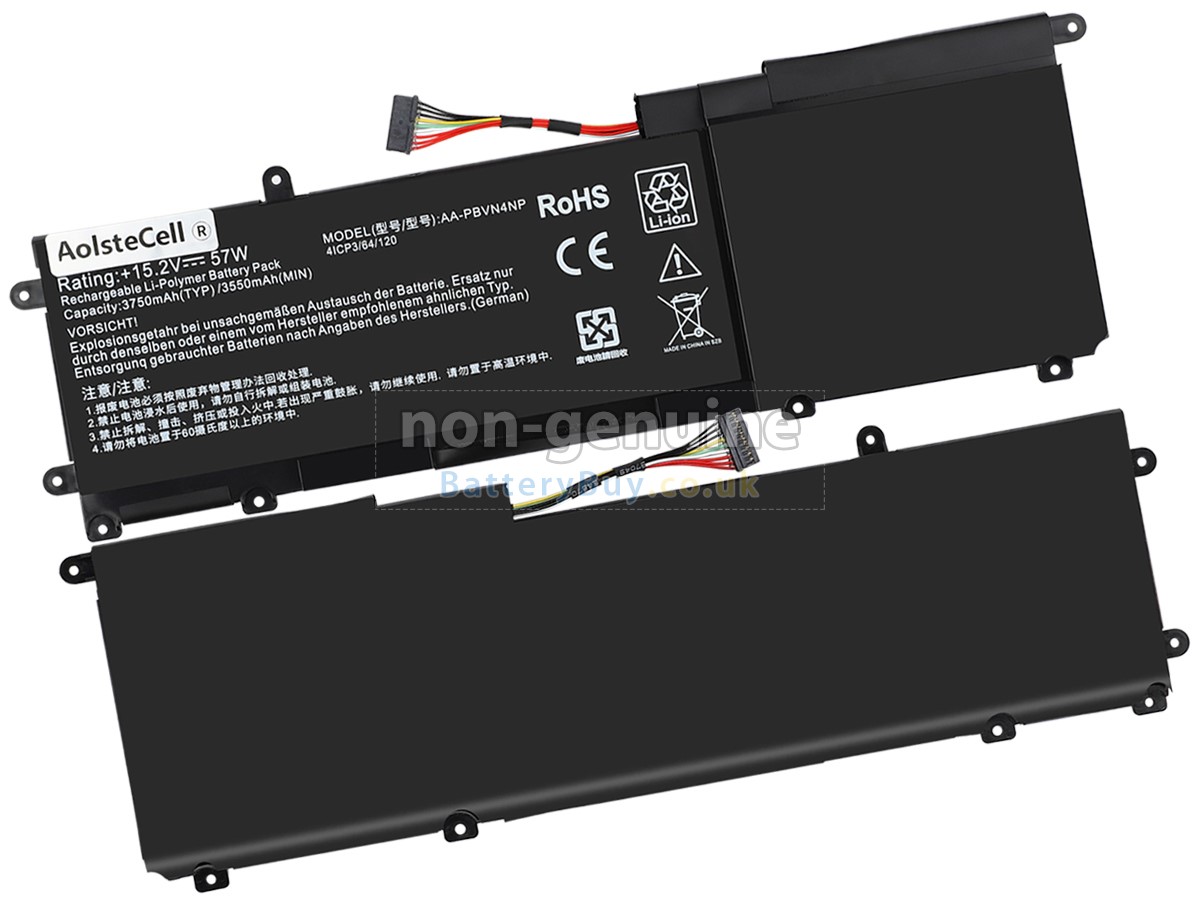 replacement battery for Samsung NP670Z5E-X01ZA