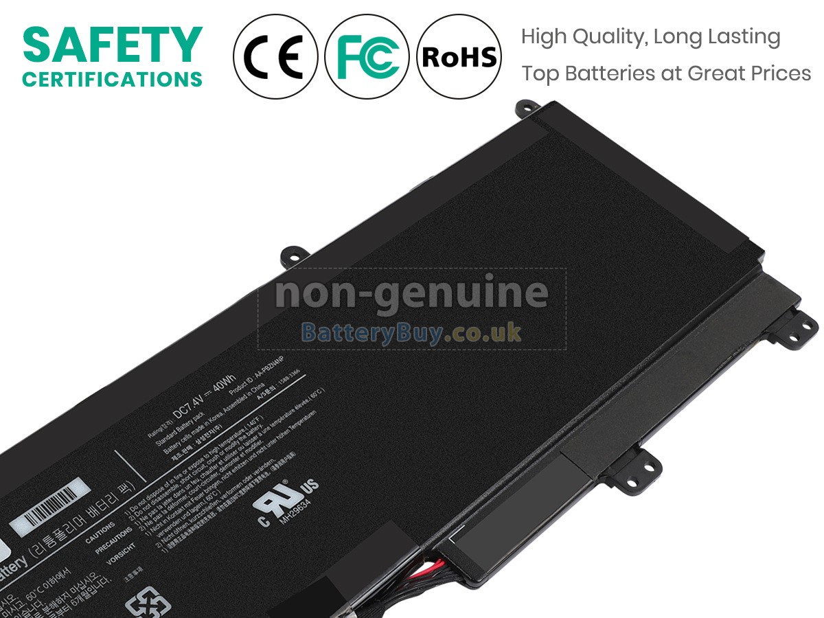 replacement battery for Samsung XE700T1A-A03US