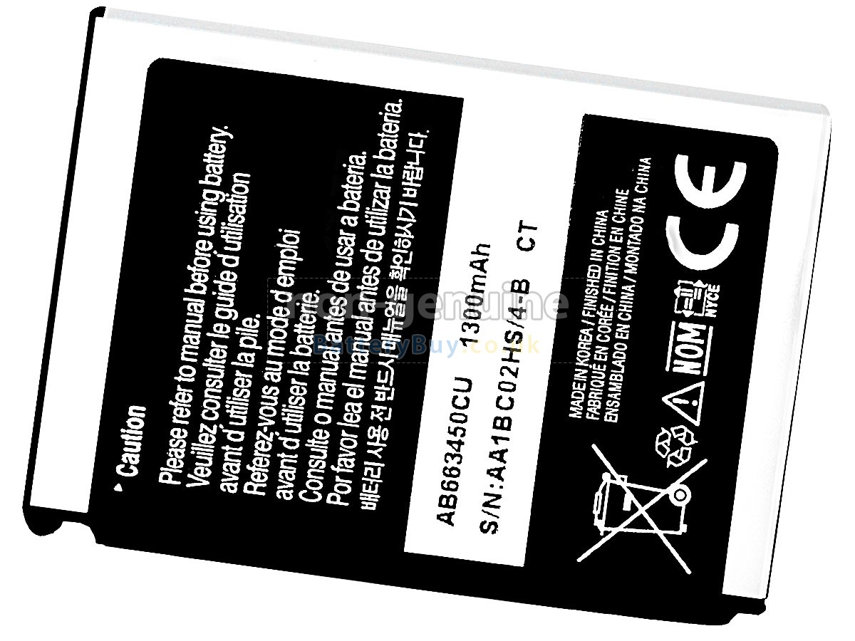 replacement battery for Samsung BLACKJACK