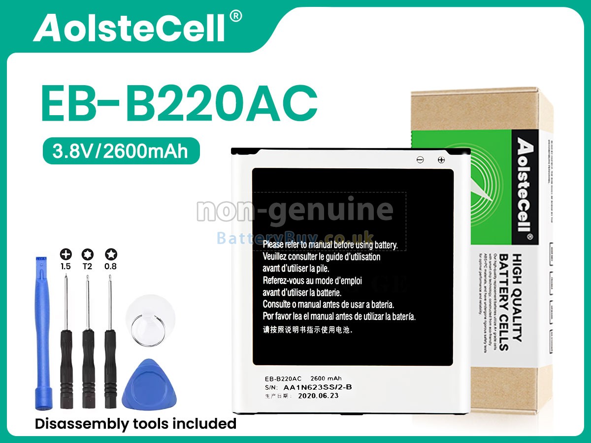 replacement battery for Samsung EB-B220AC