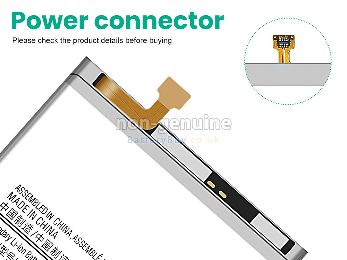 replacement battery for Samsung EB-BA136ABY