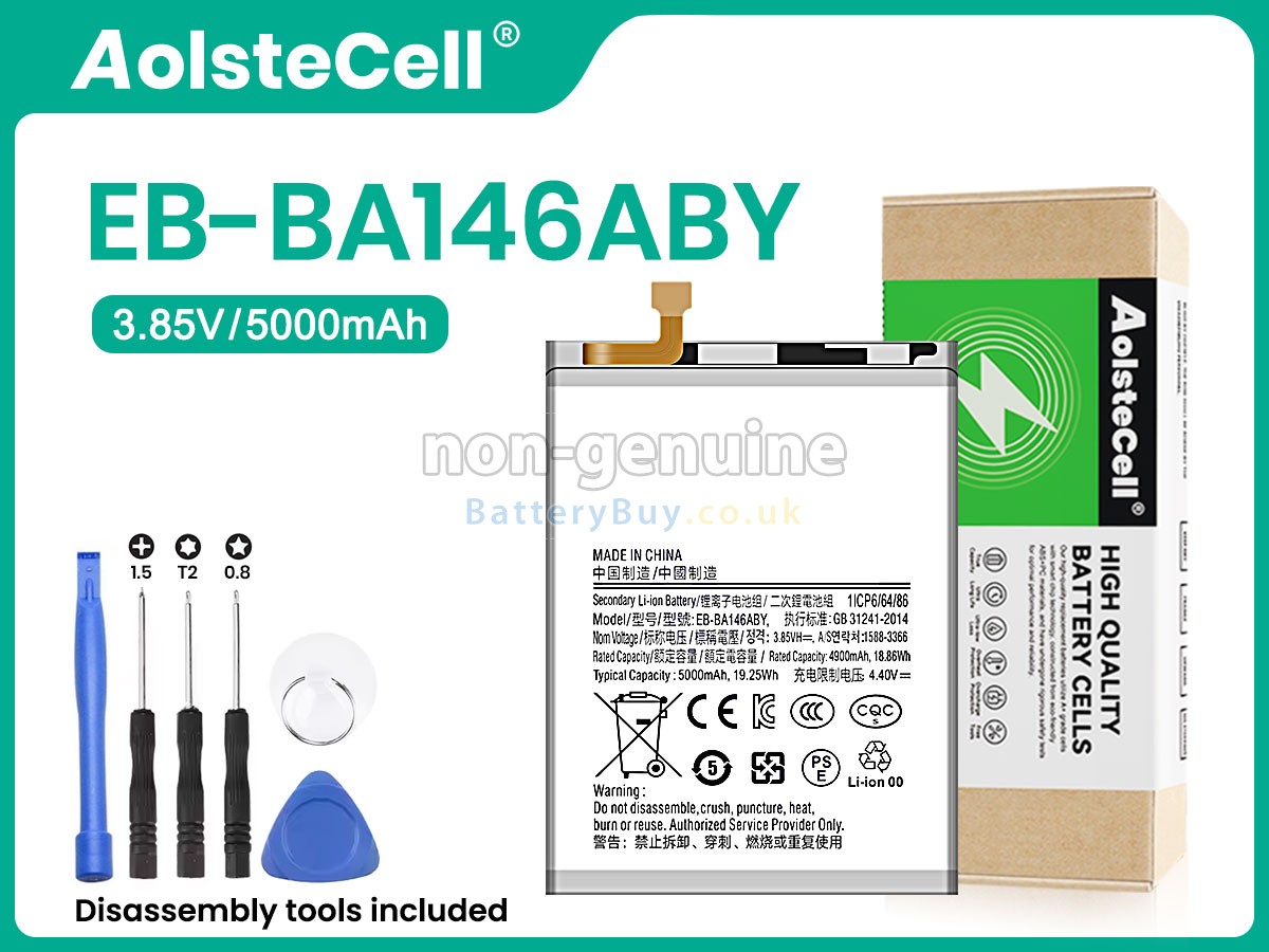 replacement battery for Samsung SM-A146P