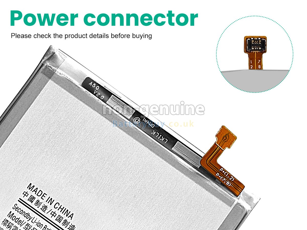 replacement battery for Samsung EB-BA205ABN