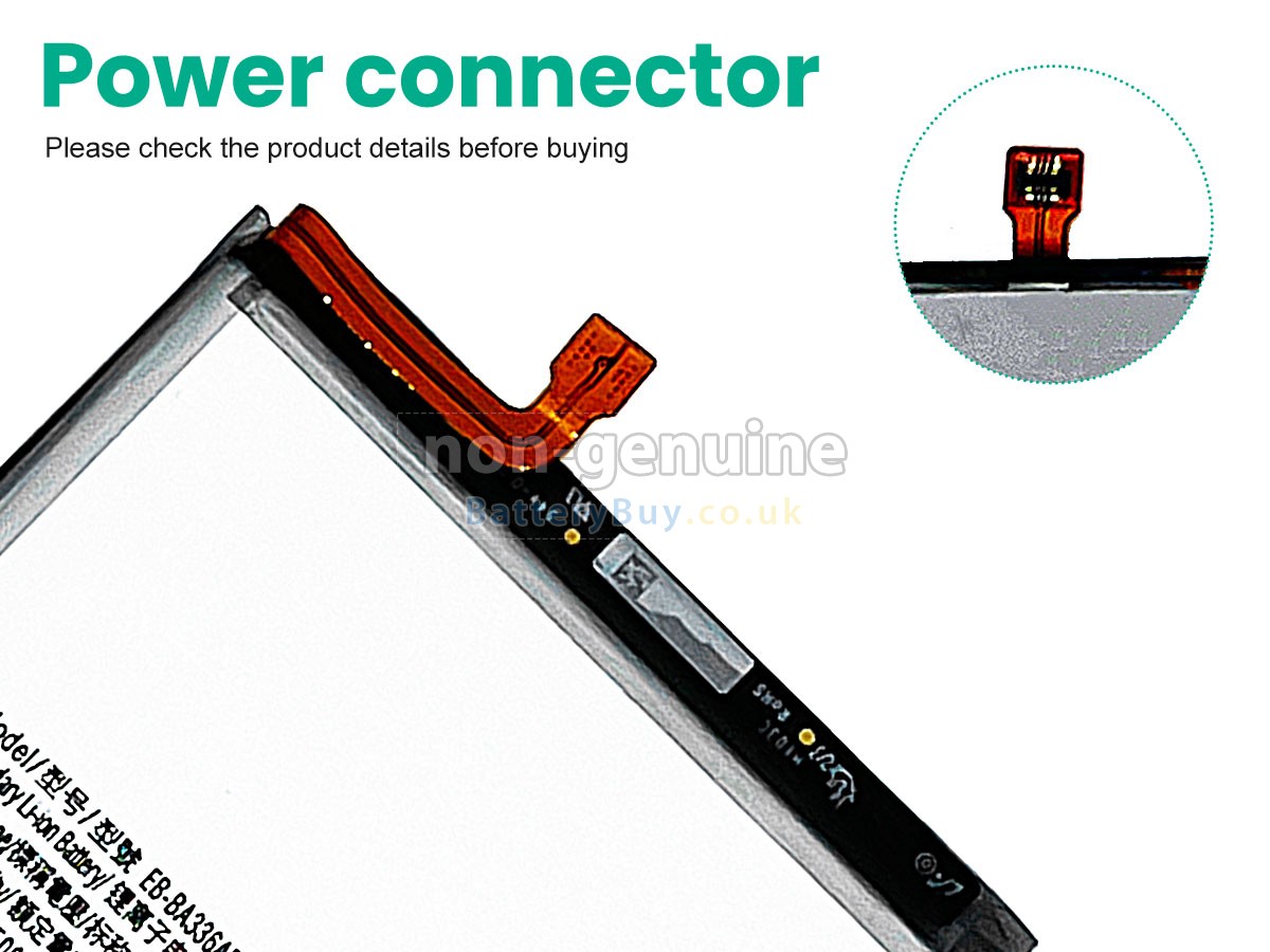 replacement battery for Samsung EB-BA336ABY