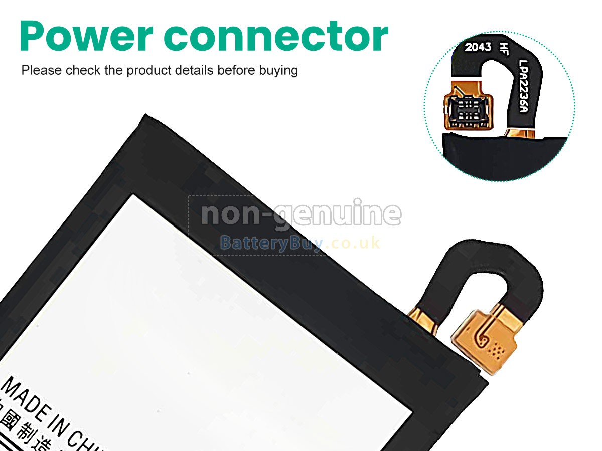 replacement battery for Samsung EB-BA520ABE
