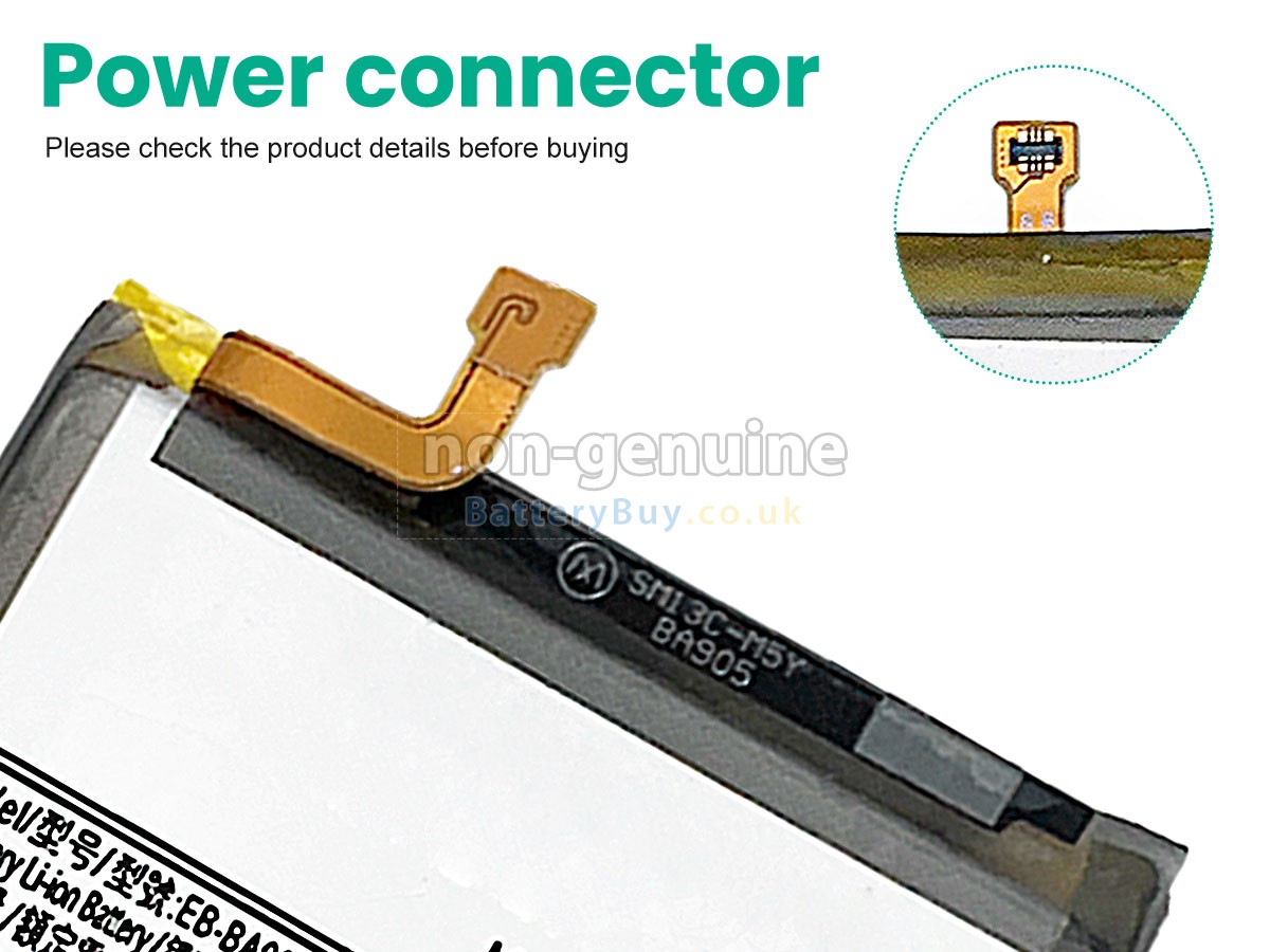 replacement battery for Samsung EB-BA905ABU