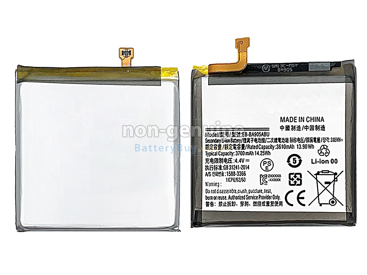 replacement battery for Samsung EB-BA905ABU