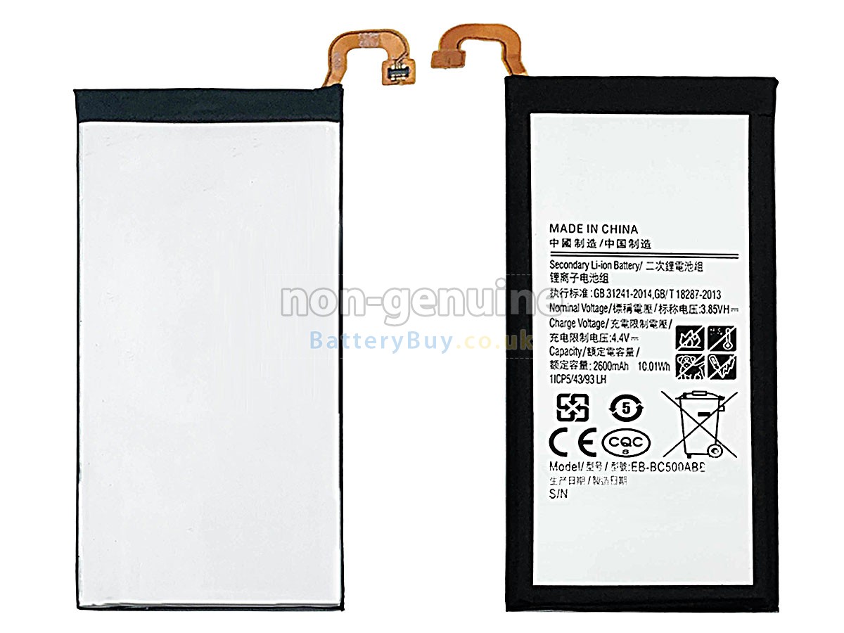 replacement battery for Samsung C5
