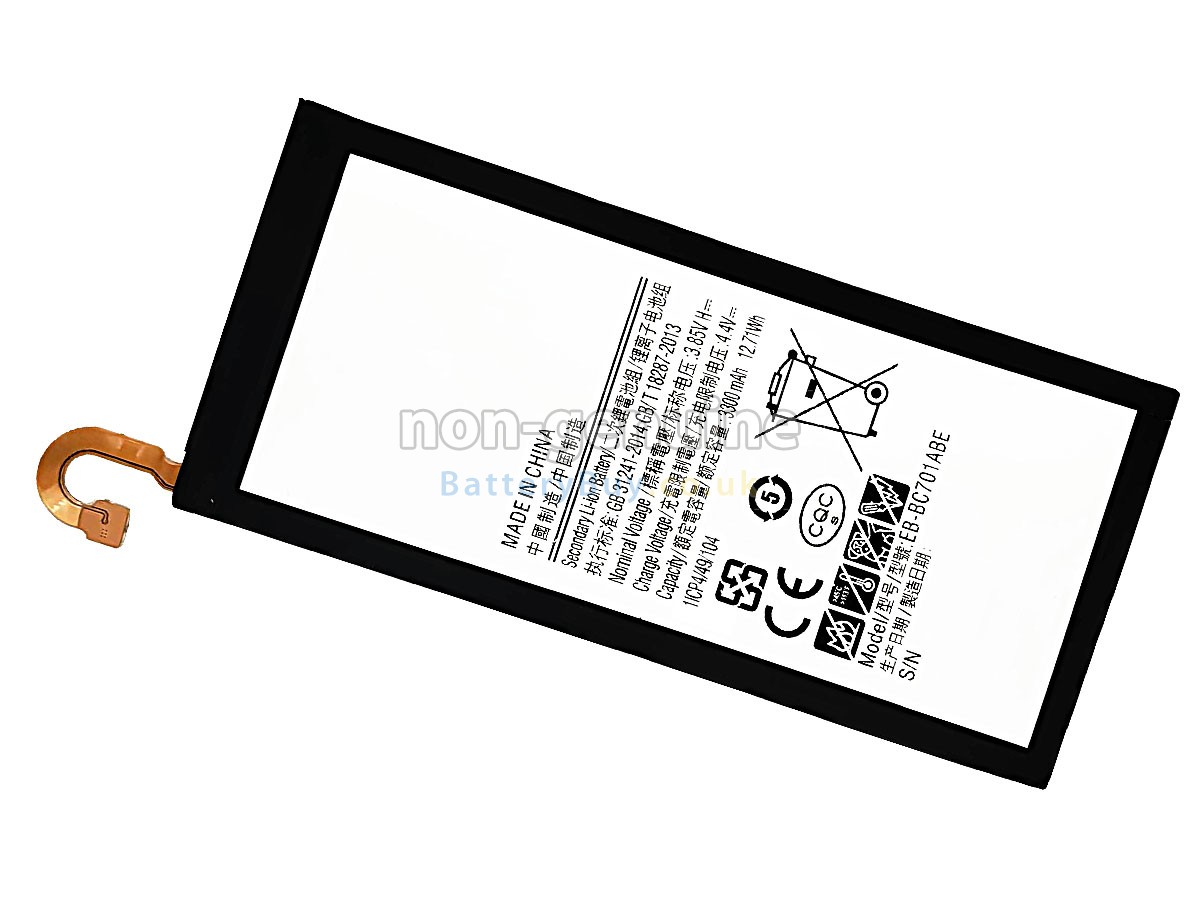 replacement battery for Samsung EB-BC701ABE