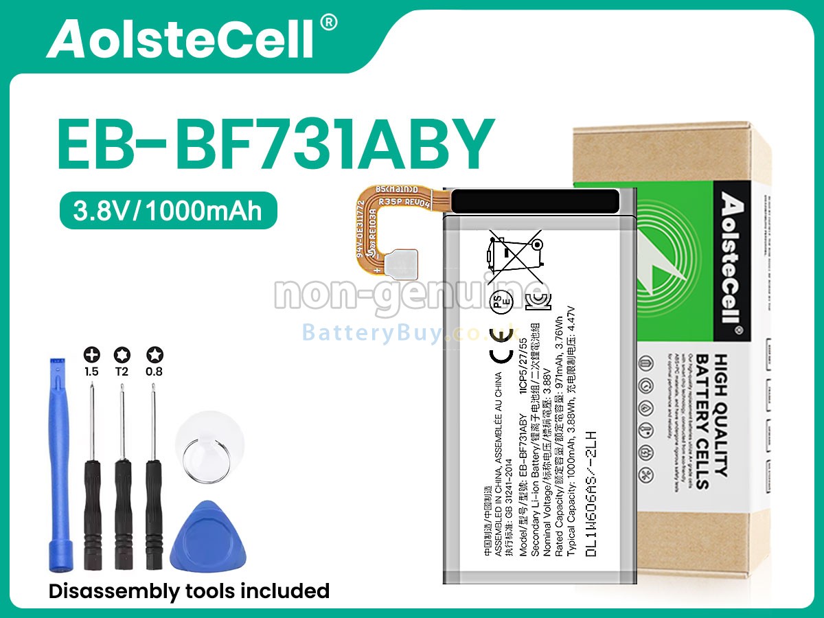 replacement battery for Samsung EB-BF731ABY