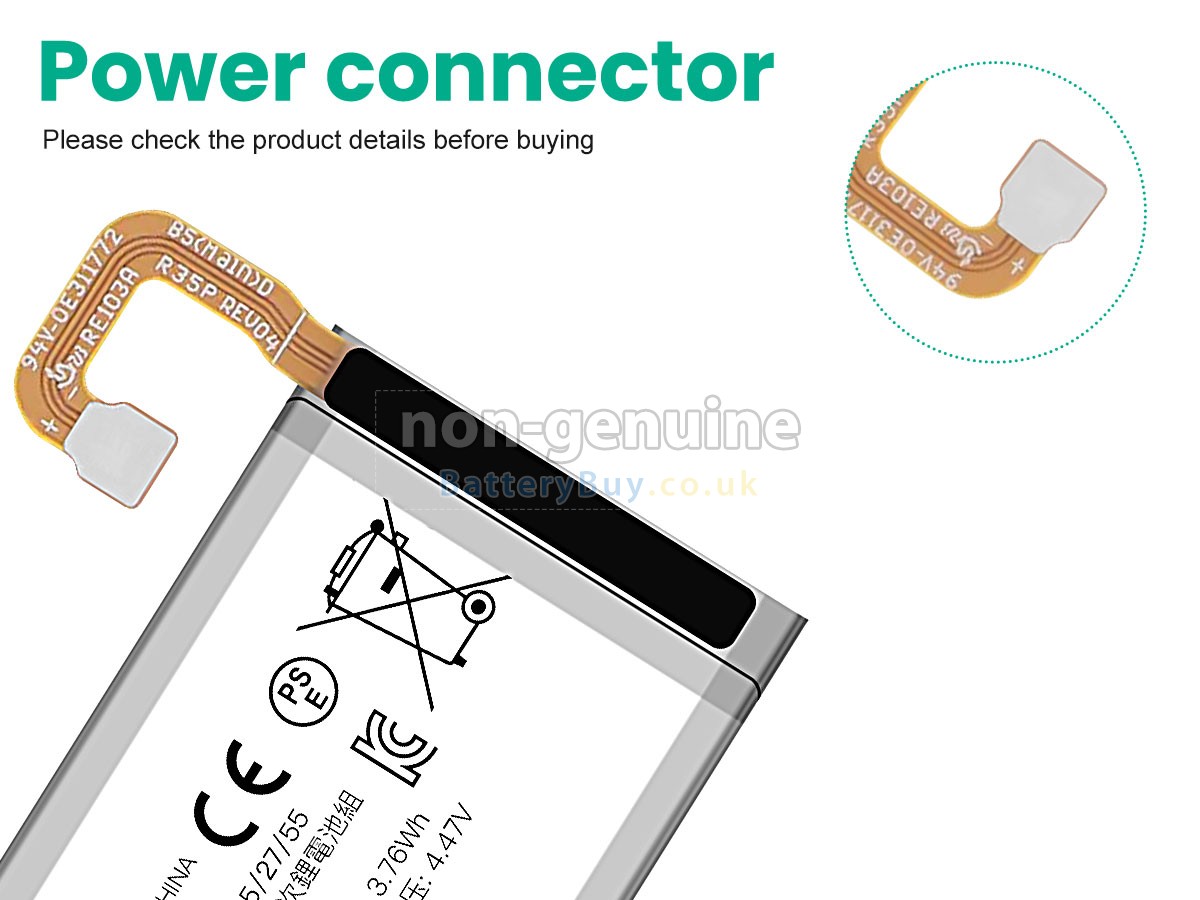 replacement battery for Samsung EB-BF731ABY