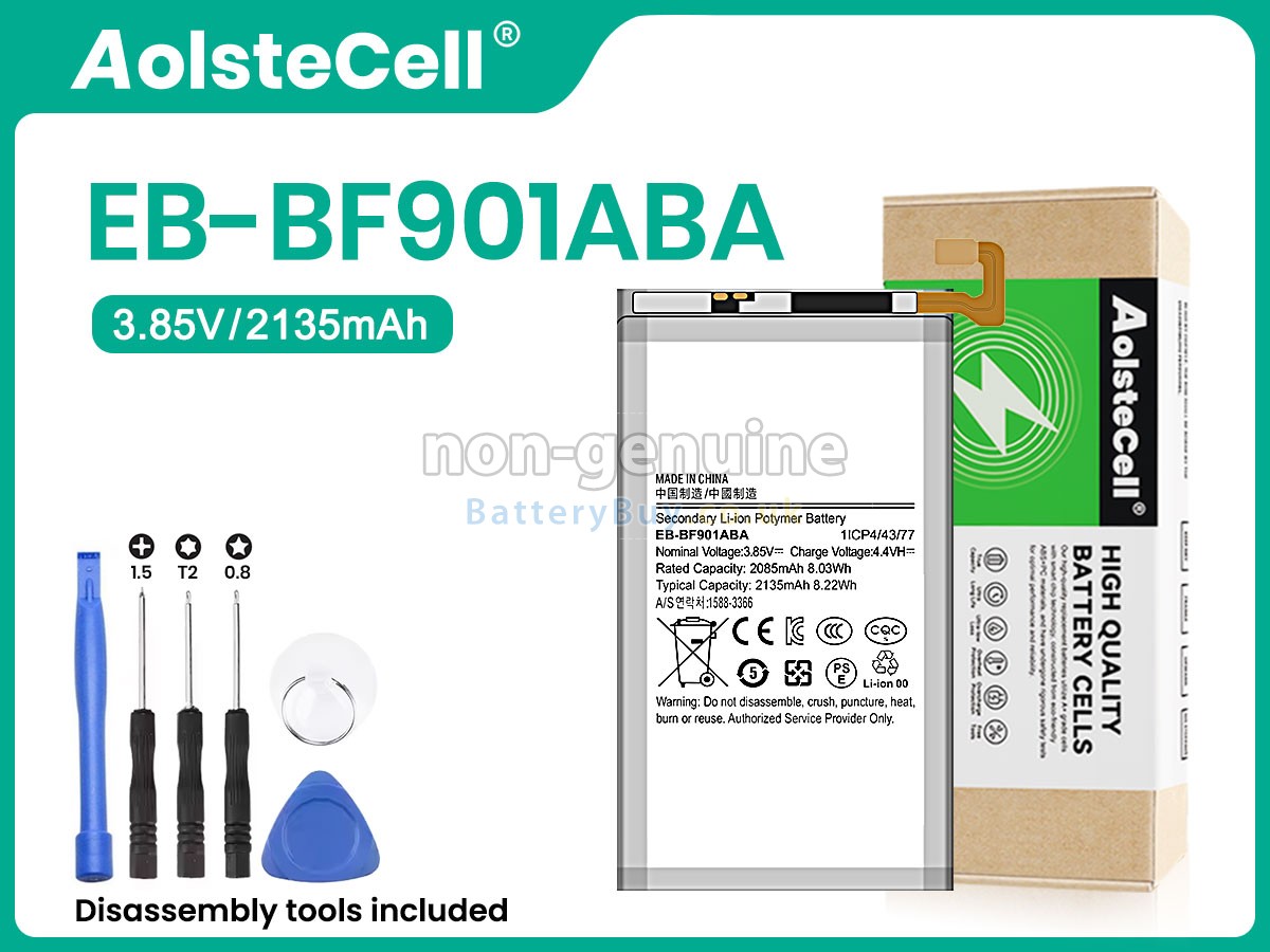 replacement battery for Samsung EB-BF901ABA