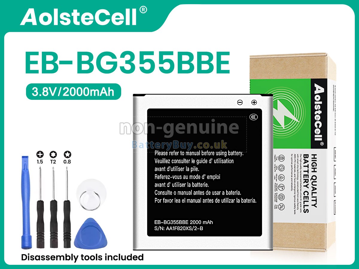 replacement battery for Samsung GALAXY CORE 2