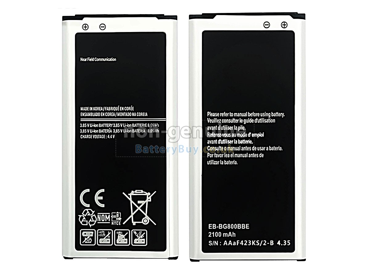 replacement battery for Samsung EG-BG800BBE