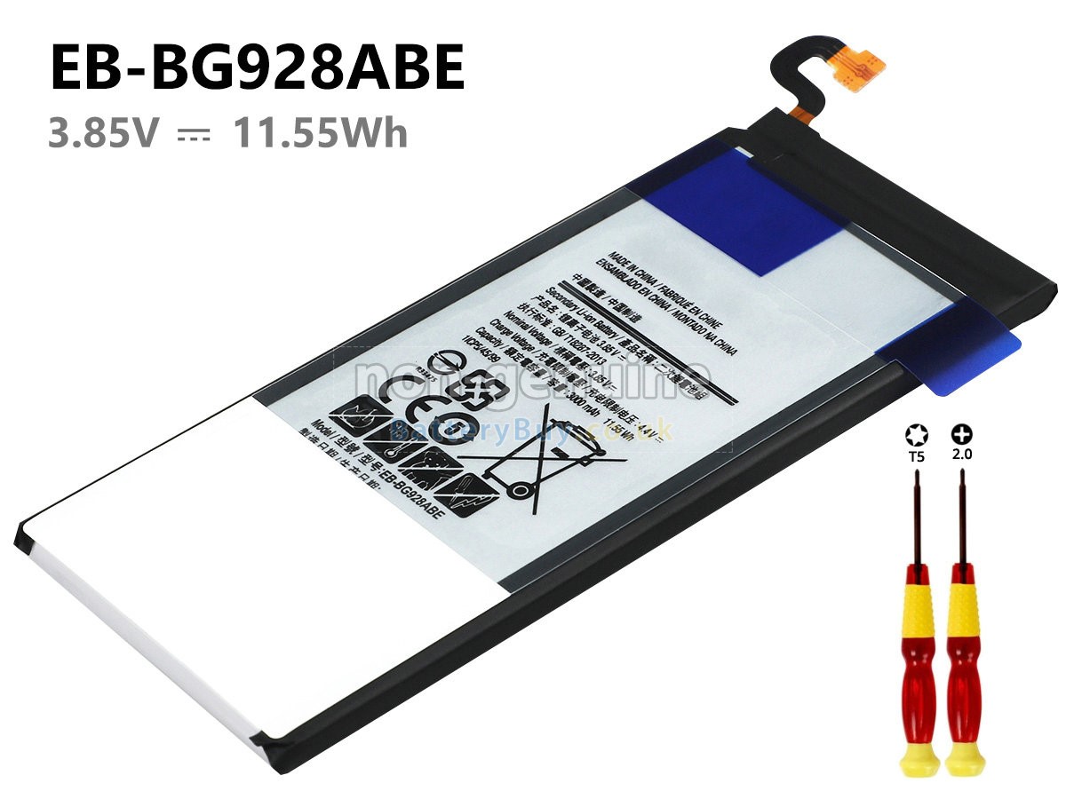 replacement battery for Samsung G928F