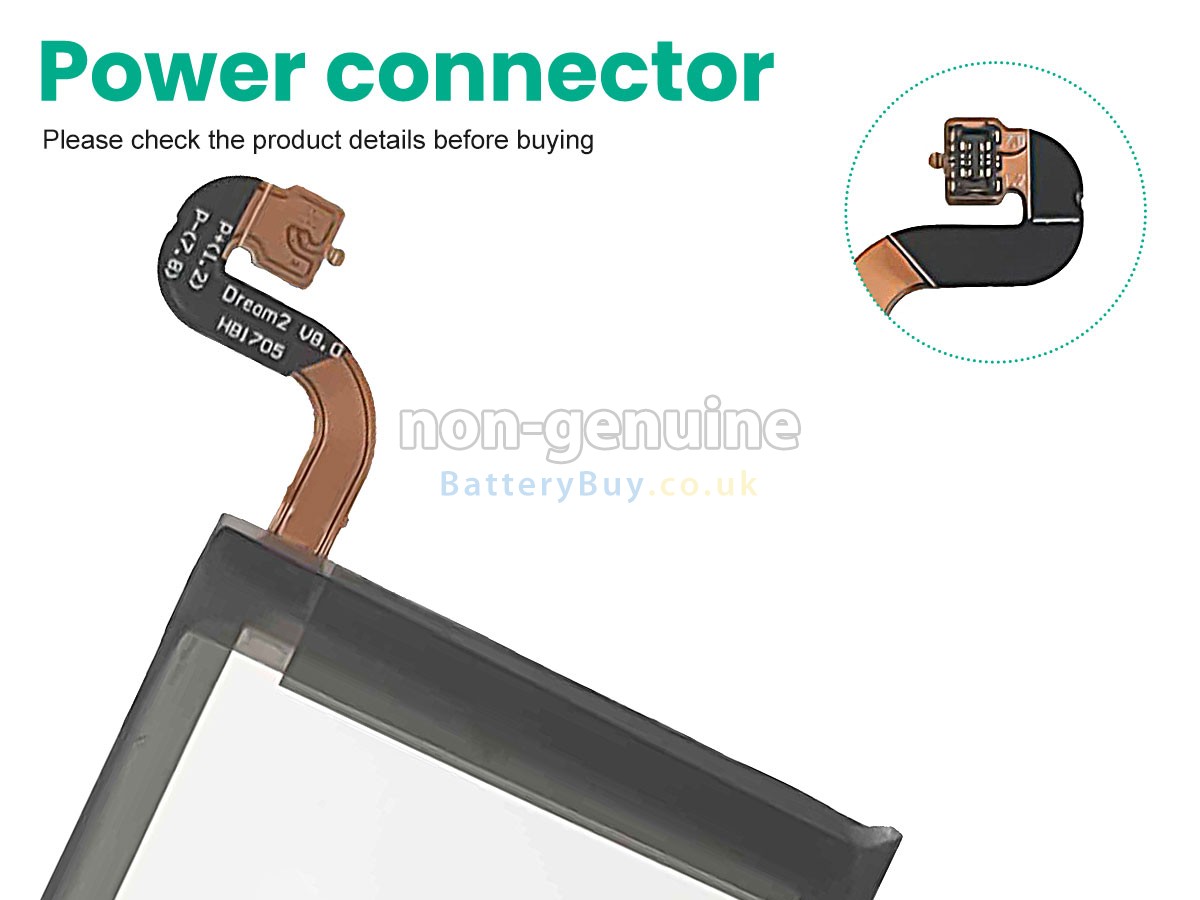 replacement battery for Samsung S8+ 2018