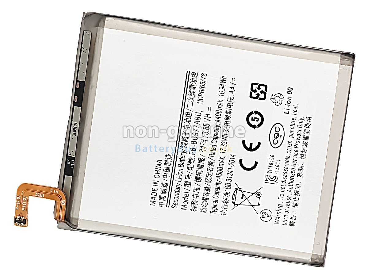 replacement battery for Samsung EB-BG977ABU