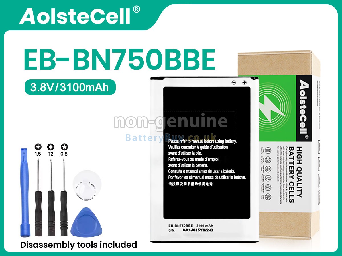 replacement battery for Samsung SM-N750