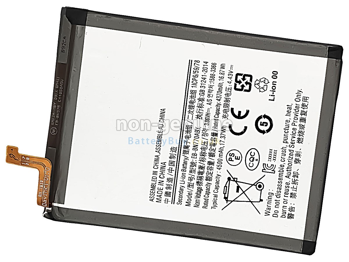 replacement battery for Samsung NOTE 10 LITE