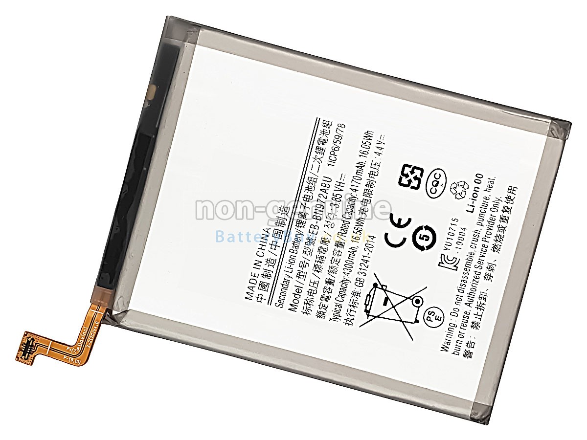 replacement battery for Samsung NOTE 10+
