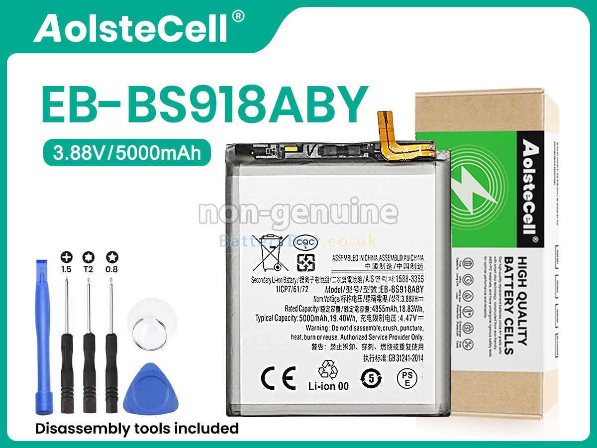 replacement battery for Samsung GALAXY S23 ULTRA 5G