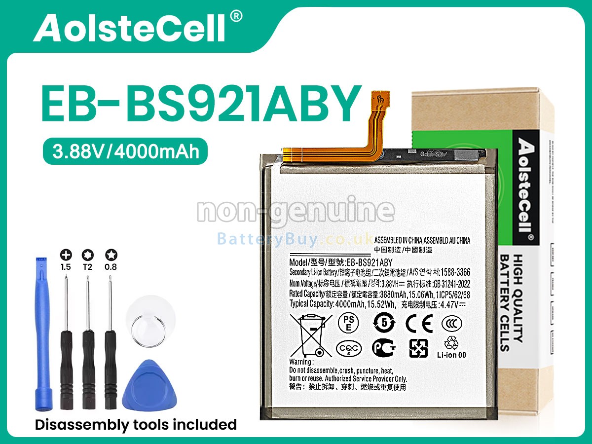 replacement battery for Samsung EB-BS921ABY