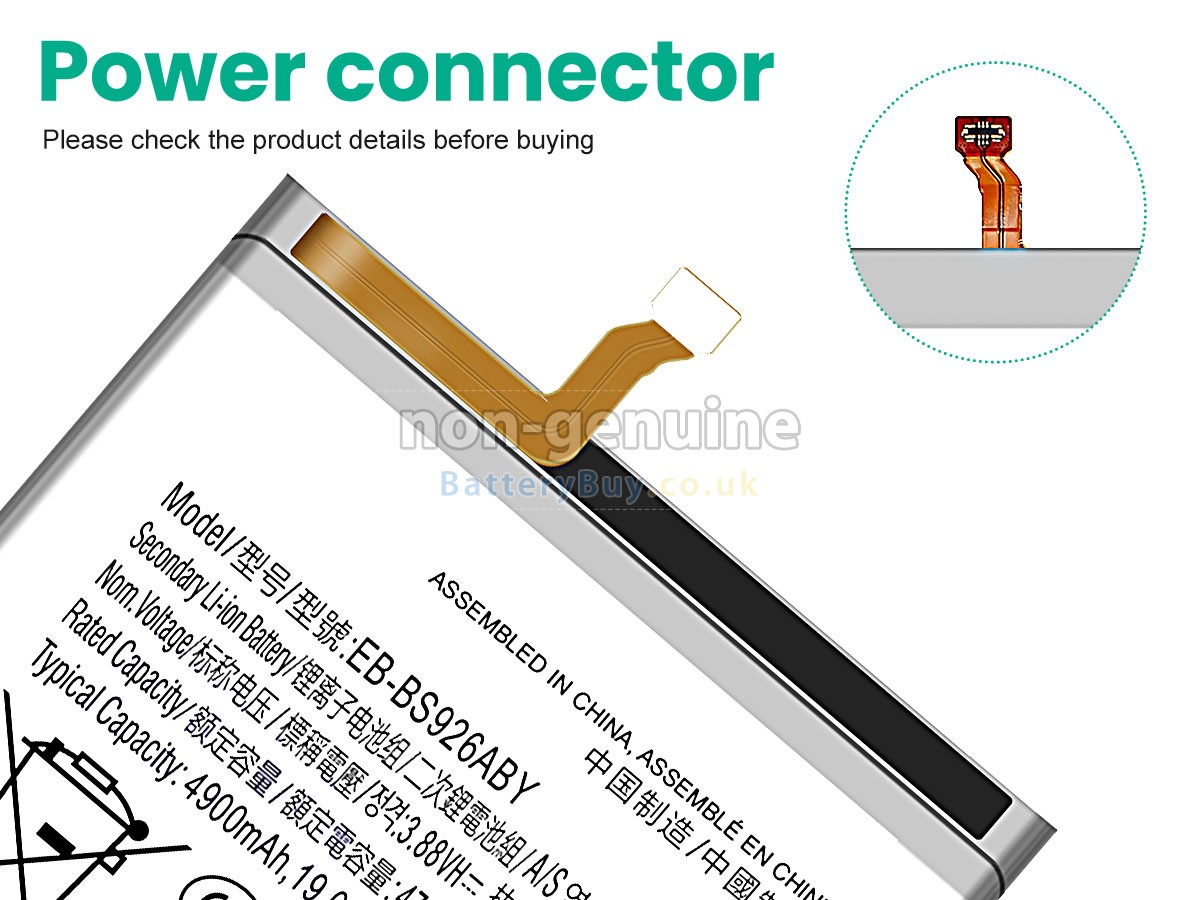 replacement battery for Samsung GALAXY S24+ SM-S926U1