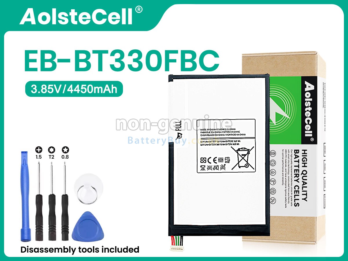 replacement battery for Samsung EB-BT330FBC