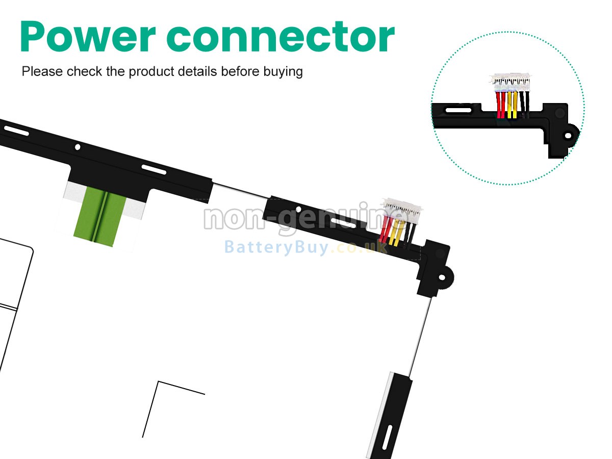 replacement battery for Samsung SM-P550
