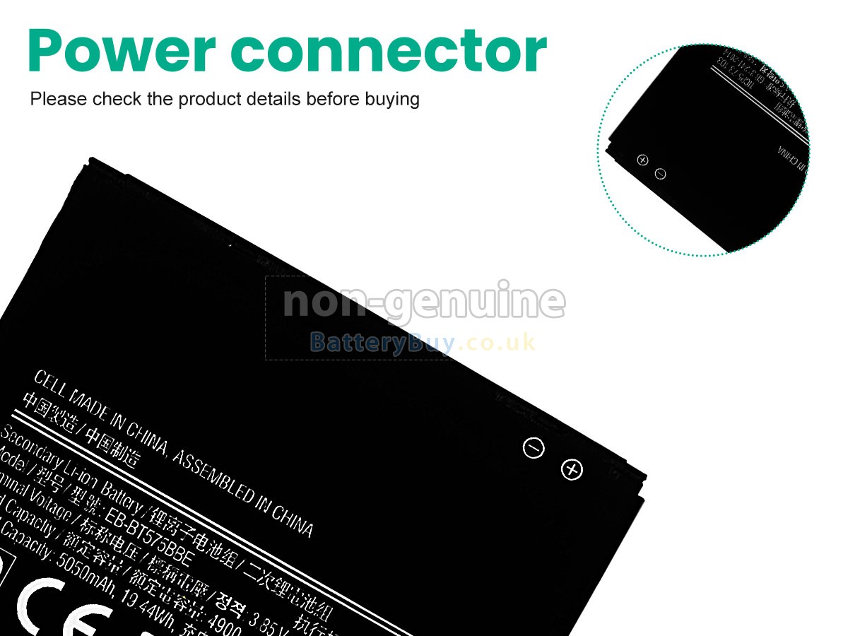 replacement battery for Samsung Galaxy TAB ACTIVE 3